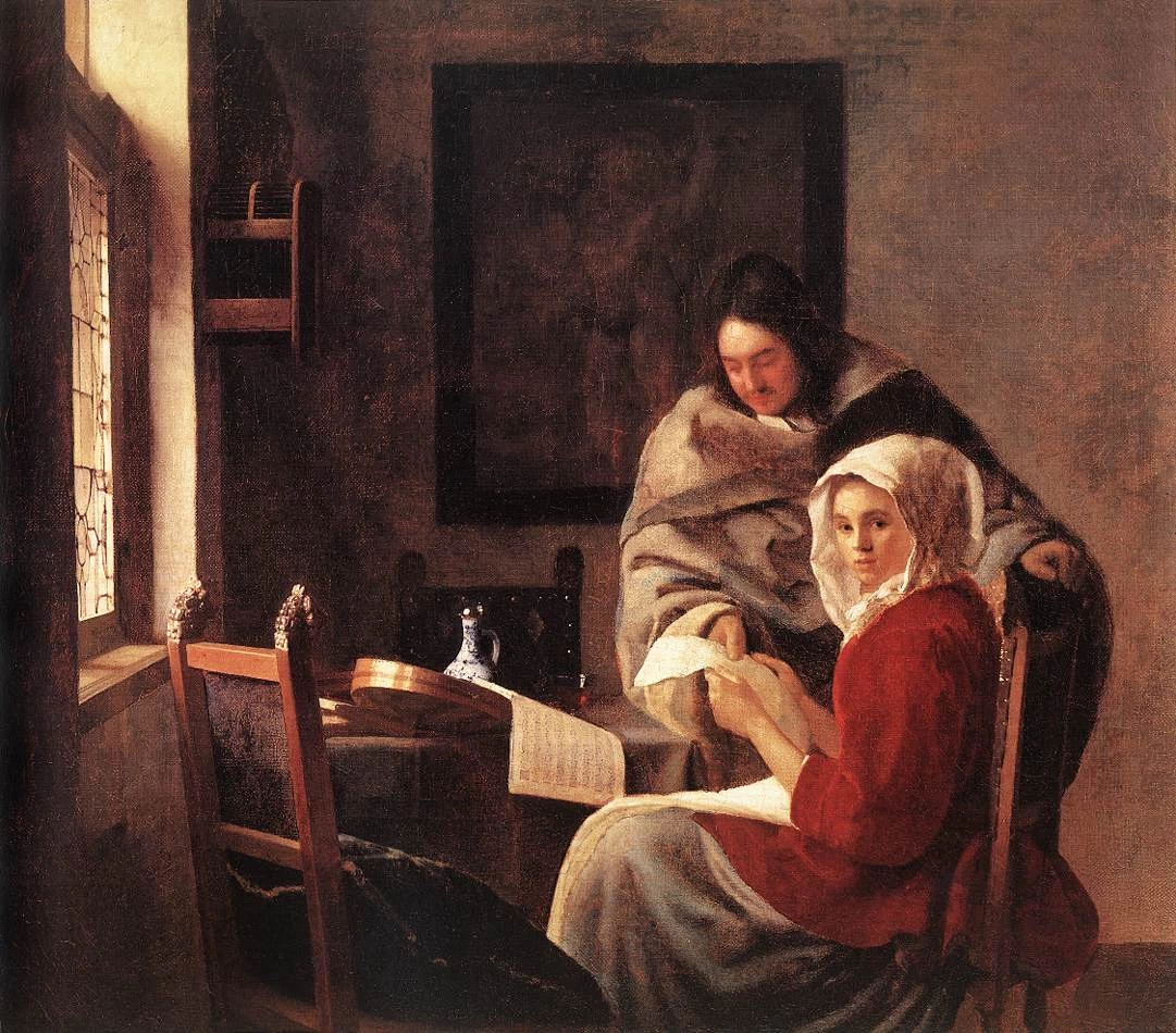 Ragazza interrotta mentre studia la musica